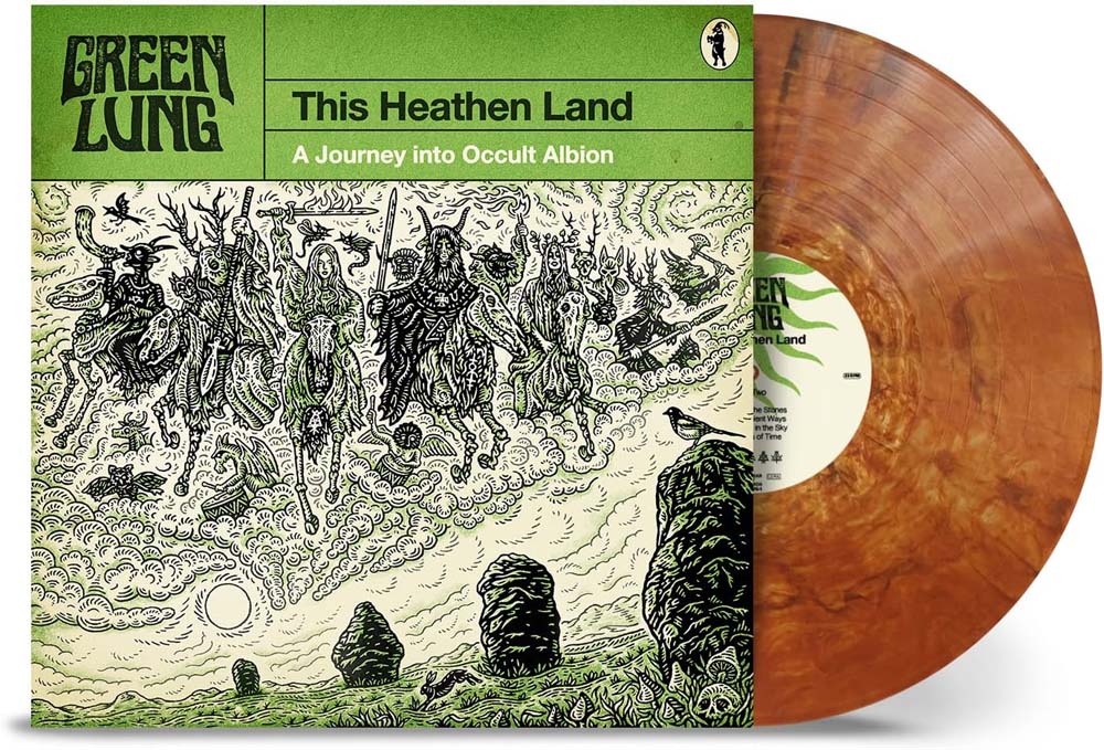 Green Lung This Heathen Land Vinyl LP Transparent Orange/Black Smoke Colour 2024