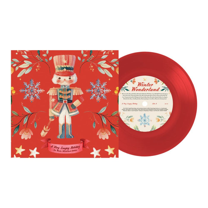 Laufey Winter Wonderland /Christmas Dreaming 7" Vinyl Single Red Colour 2024