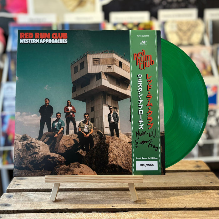 Red Rum Club Western Approaches Vinyl LP Transparent Green Colour Signed Assai Obi Edition 2024