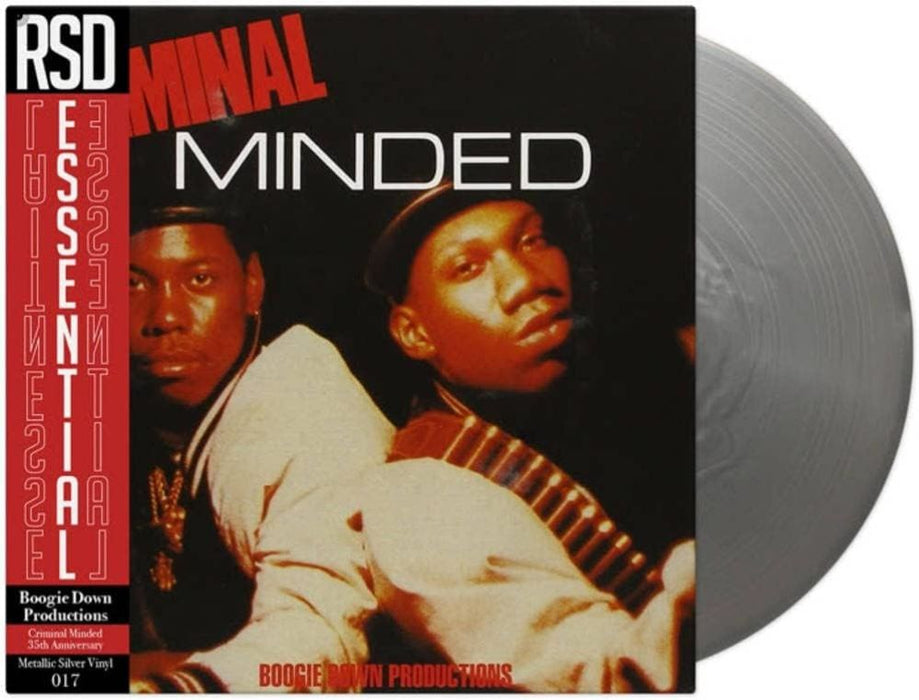 Boogie Down Productions Criminal Minded Vinyl LP Silver Colour 2022