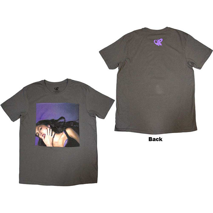 Olivia Rodrigo Guts Album Cover Charcoal Grey Small T-Shirt