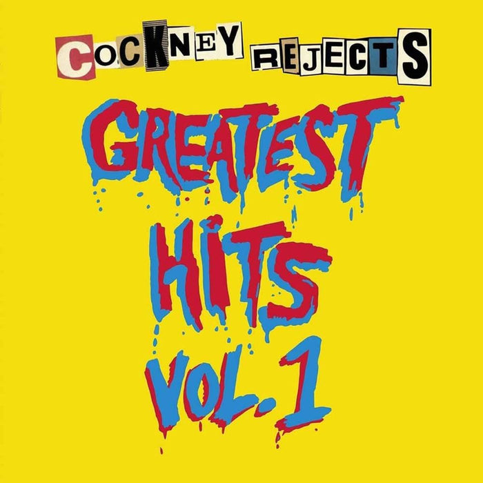 Cockney Rejects Greatest Hits Vol.1 Vinyl LP Yellow Colour