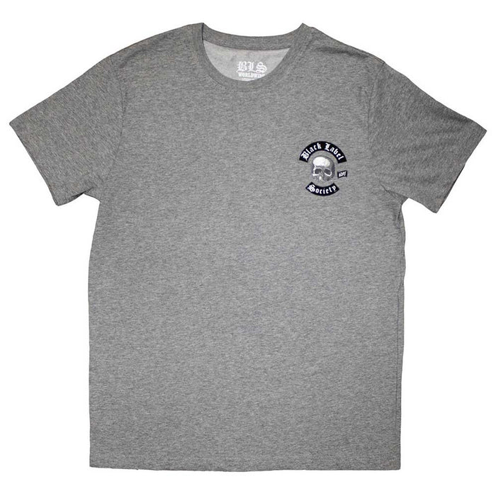 Black Label Society Mini Skull Logo Grey Large T-Shirt