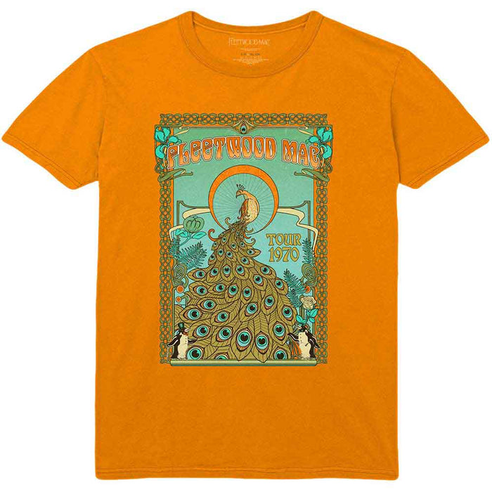 Fleetwood Mac Peacock Orange XX-Large T-Shirt