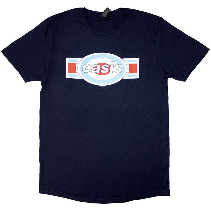 Oasis Oblong Target Navy Blue XX-Large T-Shirt