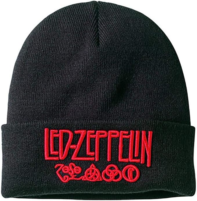 Led Zeppelin Amplified Black Beanie Hat