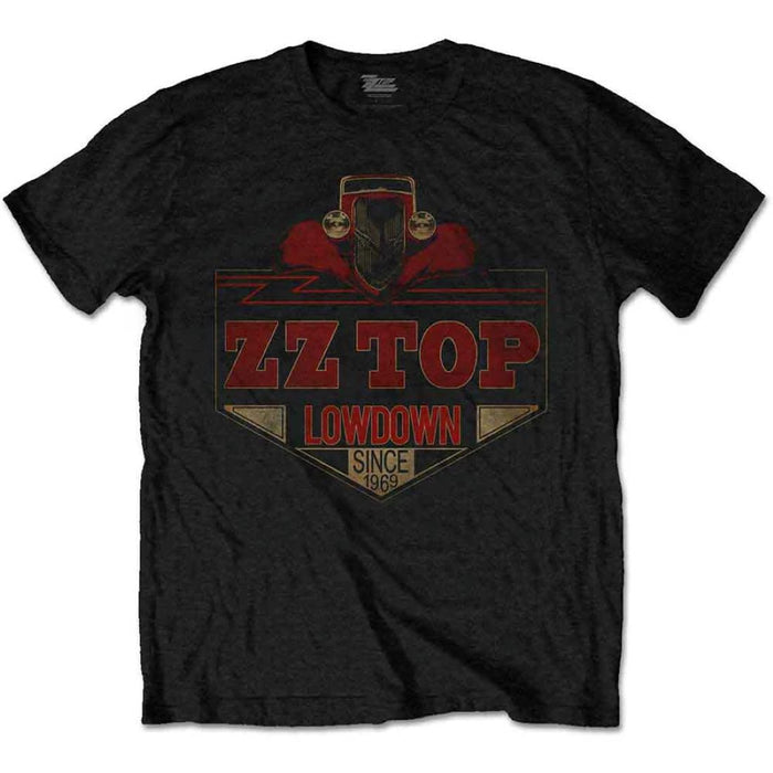 ZZ Top Lowdown Black Large T-Shirt