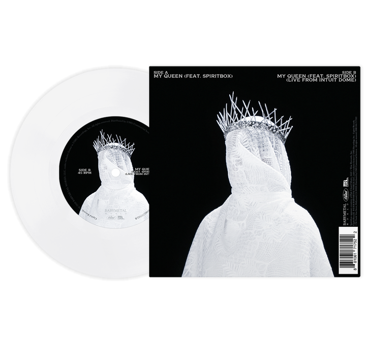 BABYMETAL My Queen feat. Spiritbox 7"" Vinyl Single Due Out 18/12/26