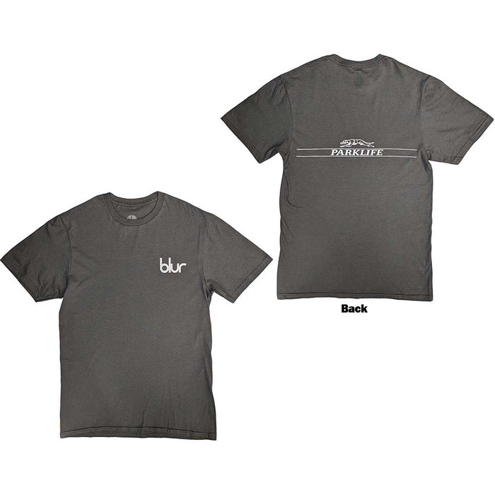 Blur Parklife Charcoal Grey Large T-Shirt