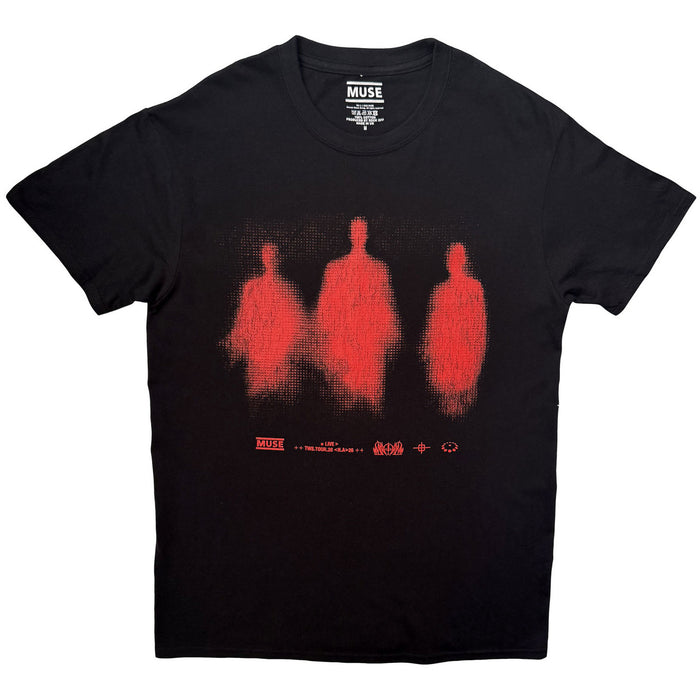 Muse The Wow Signal Shadows Black Large T-Shirt