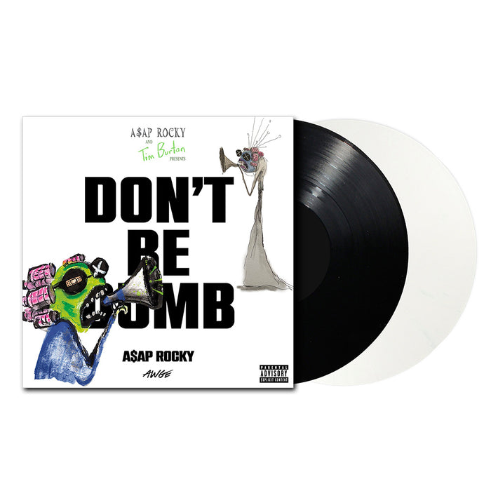 ASAP ROCKY Dont Be Dumb (X) Vinyl LP Black/White Colour Due Out 10/04/26