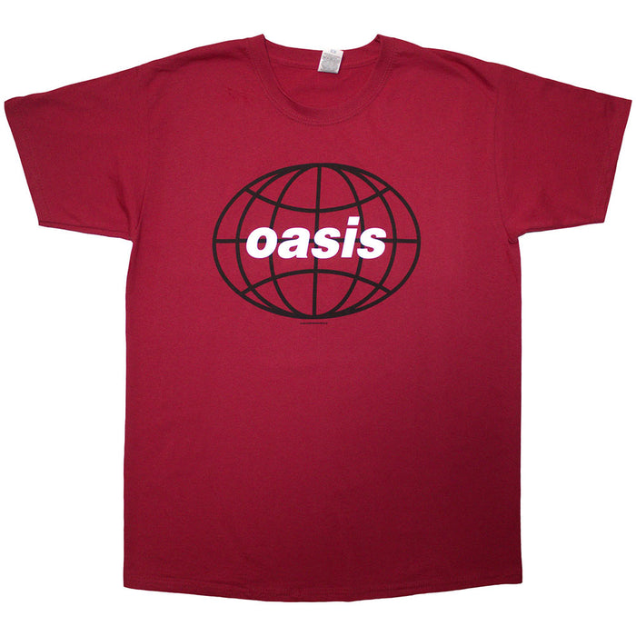 Oasis 1998 World Tour South America Red Large T-Shirt