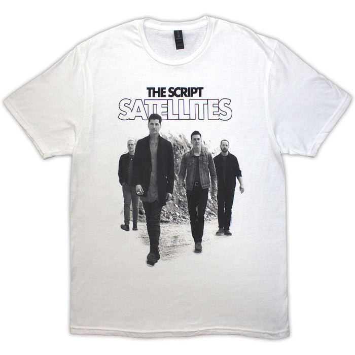 The Script Satellites Photo White Medium Unisex T-Shirt