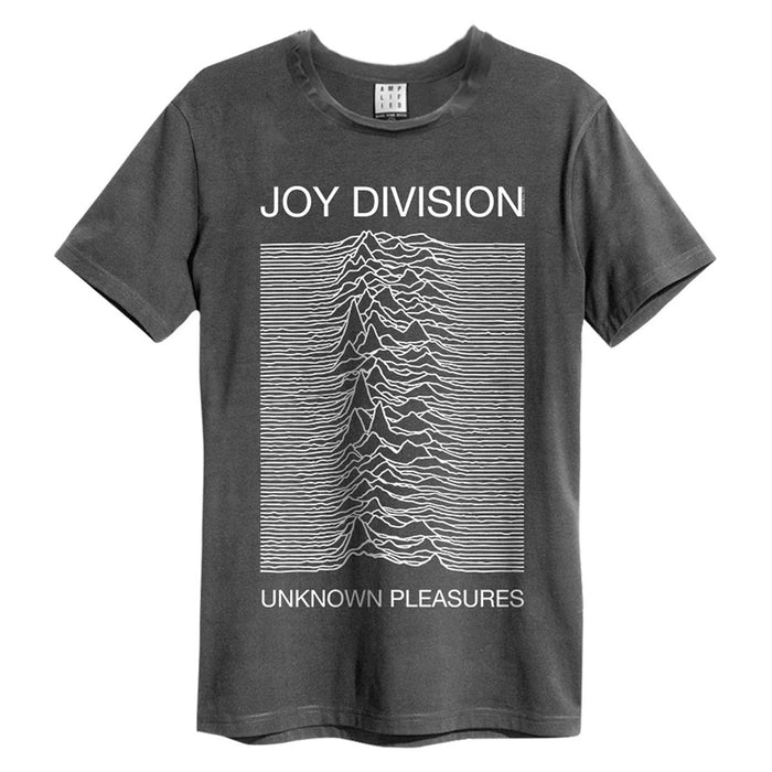 Joy Division Unknown Pleasures Amplified Charcoal XXL Unisex T-Shirt