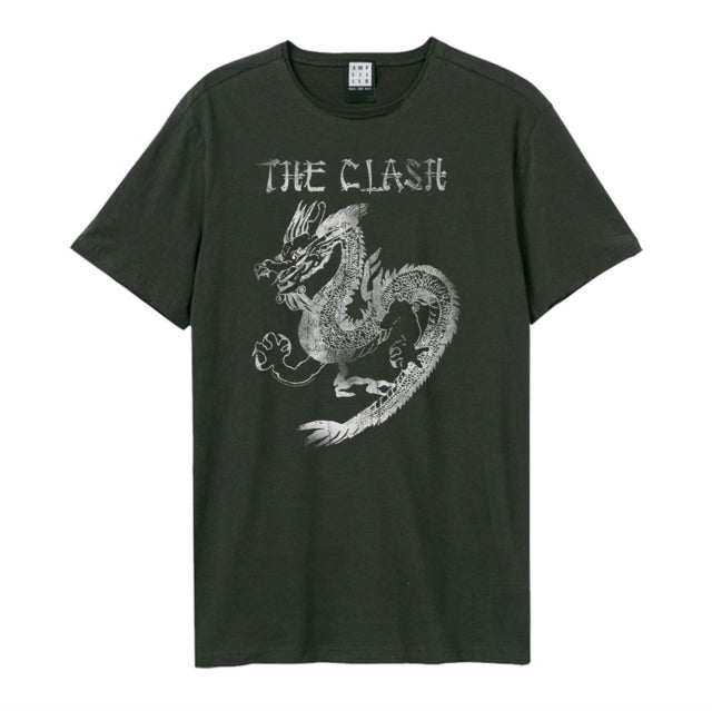 The Clash New Dragon Amplified Charcoal X-Large Unisex T-Shirt