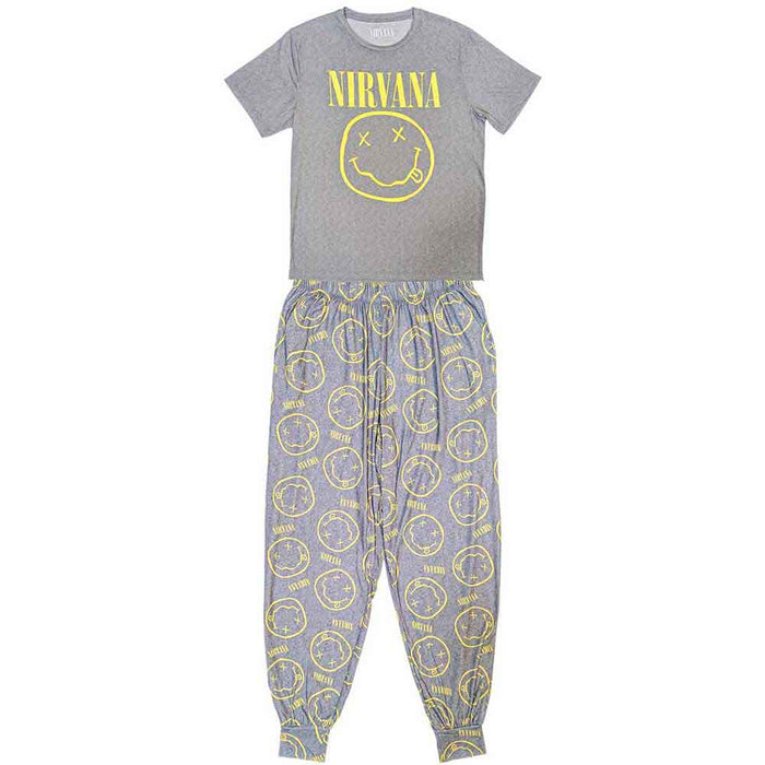 Nirvana Yellow Smile Ladies Small Pyjamas