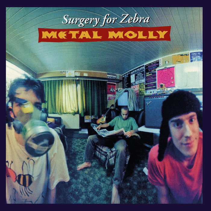 Metal Molly Surgery For Zebra Vinyl LP Translucent Red Colour Due Out 28/08/26