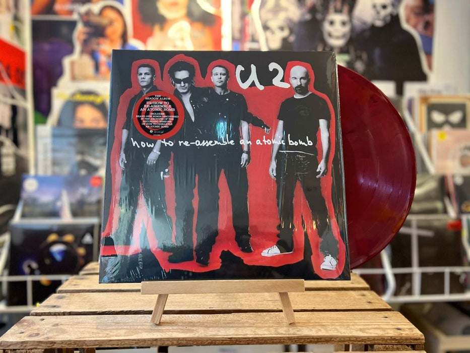 U2 How to Re-Assemble an Atomic Bomb Vinyl LP Black & Red Colour Black Friday 2024