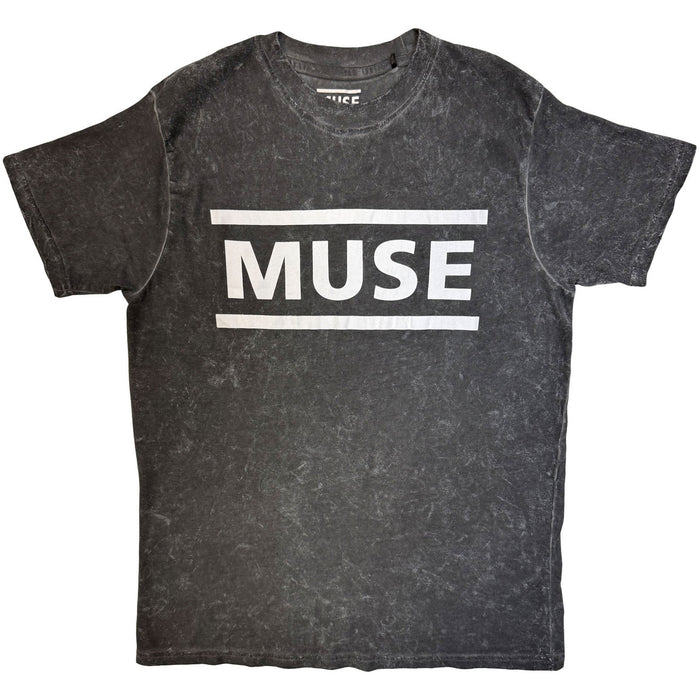 Muse Logo Black Wash Large T-Shirt