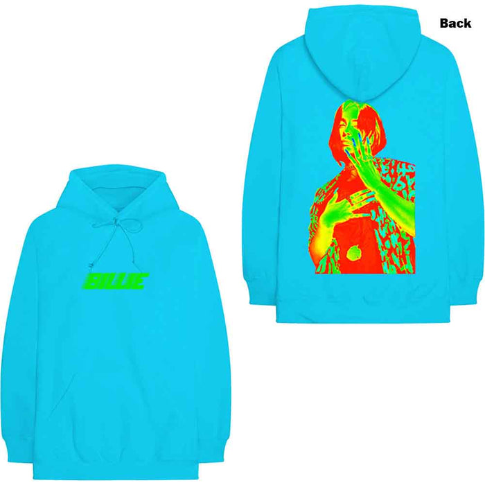 Billie Eilish Thermal Photo Medium Hoodie