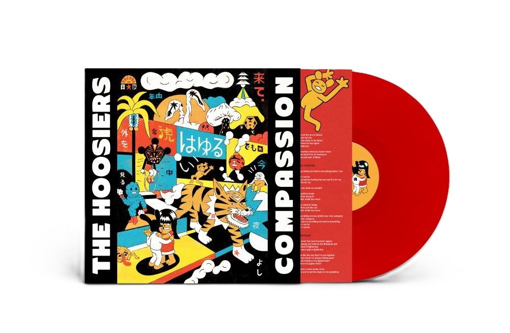 The Hoosiers Compassion Vinyl LP Indies Red Colour Due Out 15/05/26
