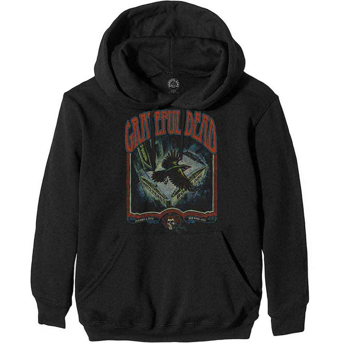 Grateful Dead Vintage Poster Black XX-Large Hoodie