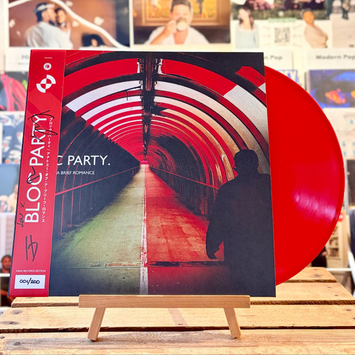 Bloc Party Anatomy Of A Brief Romance Vinyl LP Signed Assai Obi Edition Red Colour 2026