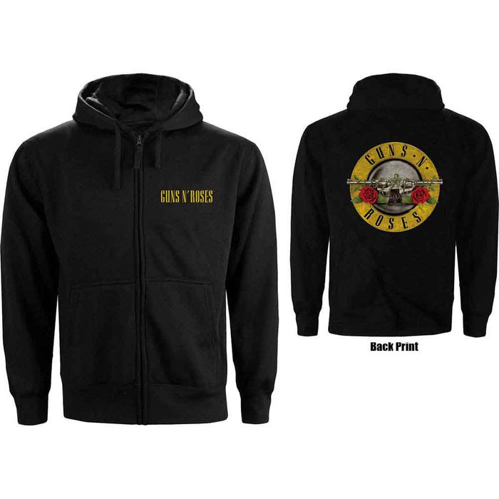 Guns N' Roses Small Zipped Hoodie