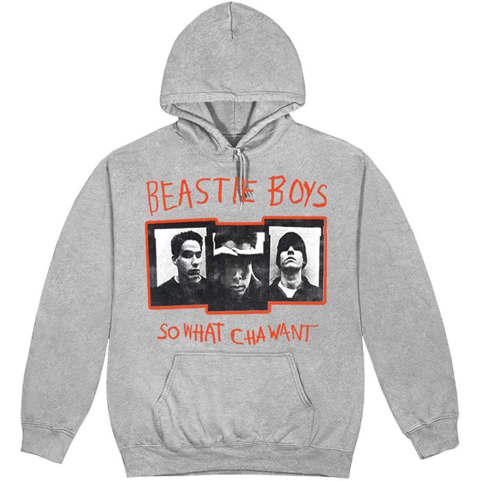 The Beastie Boys So What Cha Want Grey X-Large Hoodie