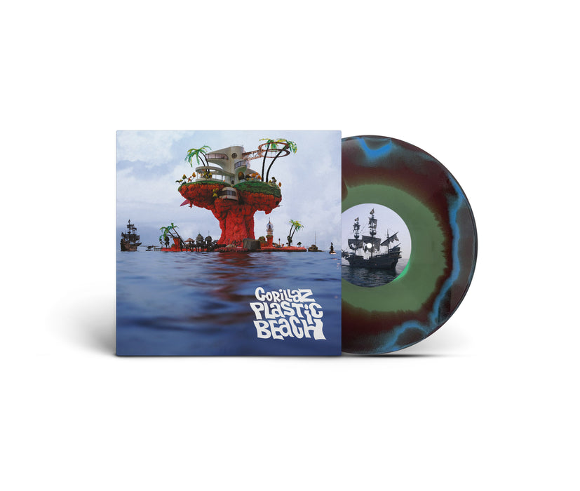 Gorillaz Plastic Beach Vinyl LP Blue, Green and Orange Colour Due Out 04/12/26
