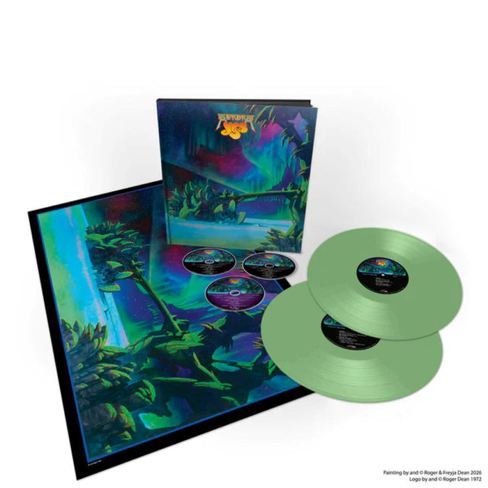 Yes Aurora Vinyl LP Light Green Colour + 2CD + Bluray 2026