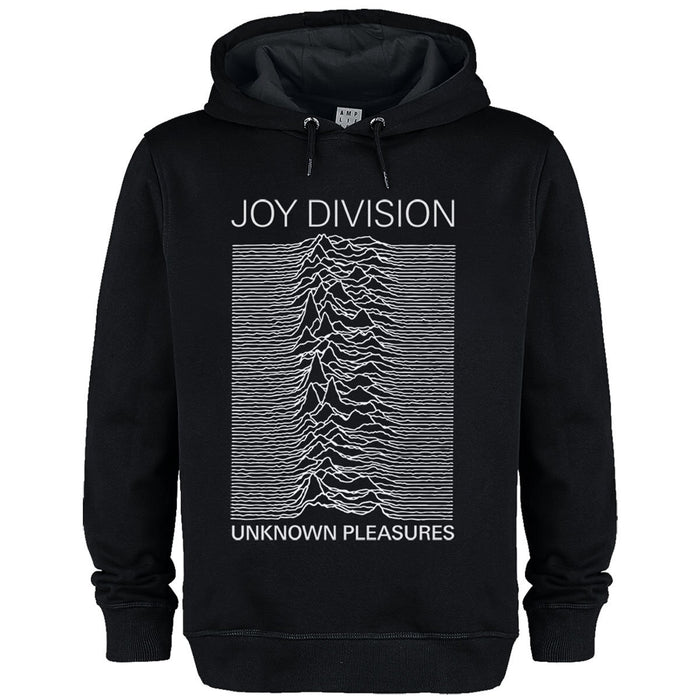 Joy Division Unknown Pleasures Amplified Black Large Unisex Hoodie