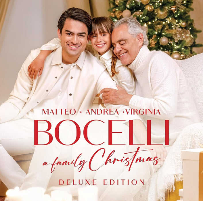 Andrea Bocelli A Family Christmas (Deluxe Edition) Vinyl LP 2023