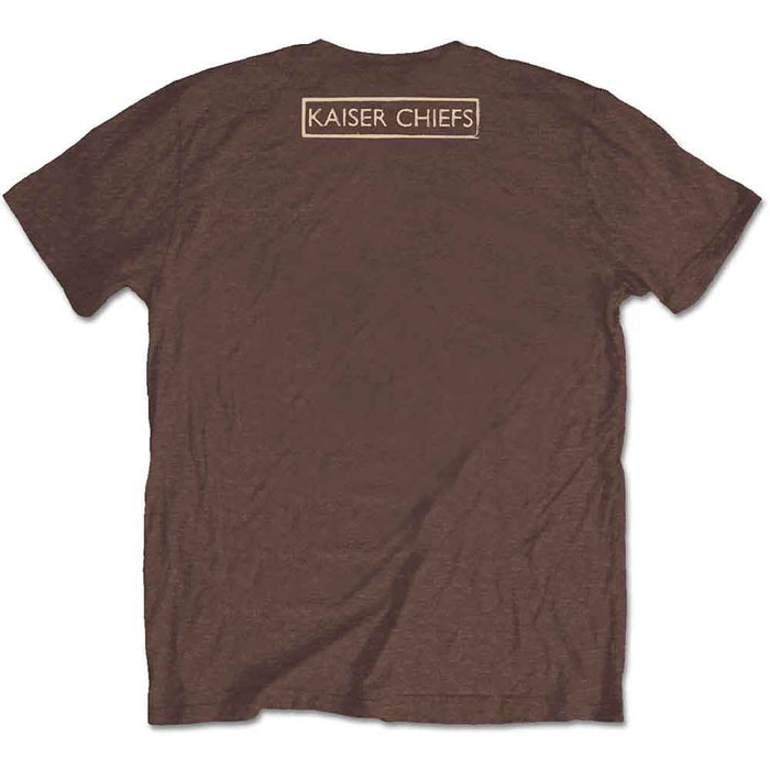 Kaiser Chiefs Everything Is Brilliant Brown Medium T-Shirt