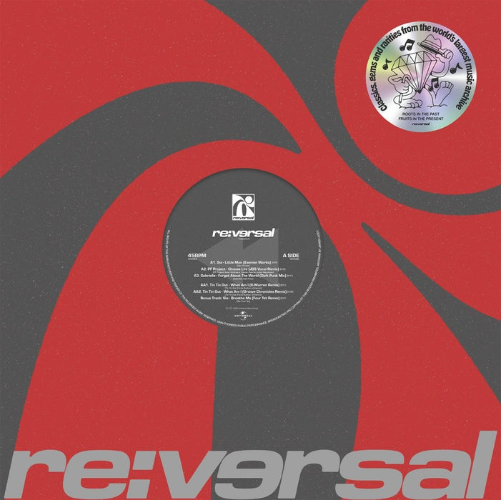 Sia, PF Project, Gabrielle, Tin Tin Out RE:VERSAL 002 12" Vinyl Single 2025