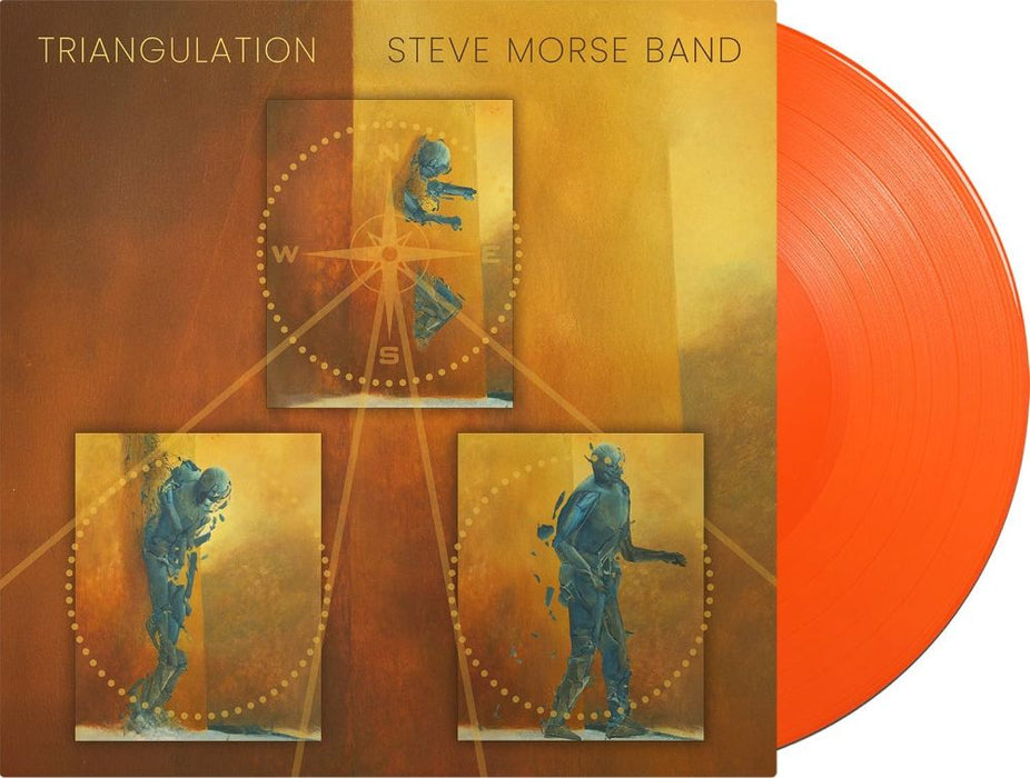 Steve Morse Band Triangulation Vinyl LP Orange Colour 2025