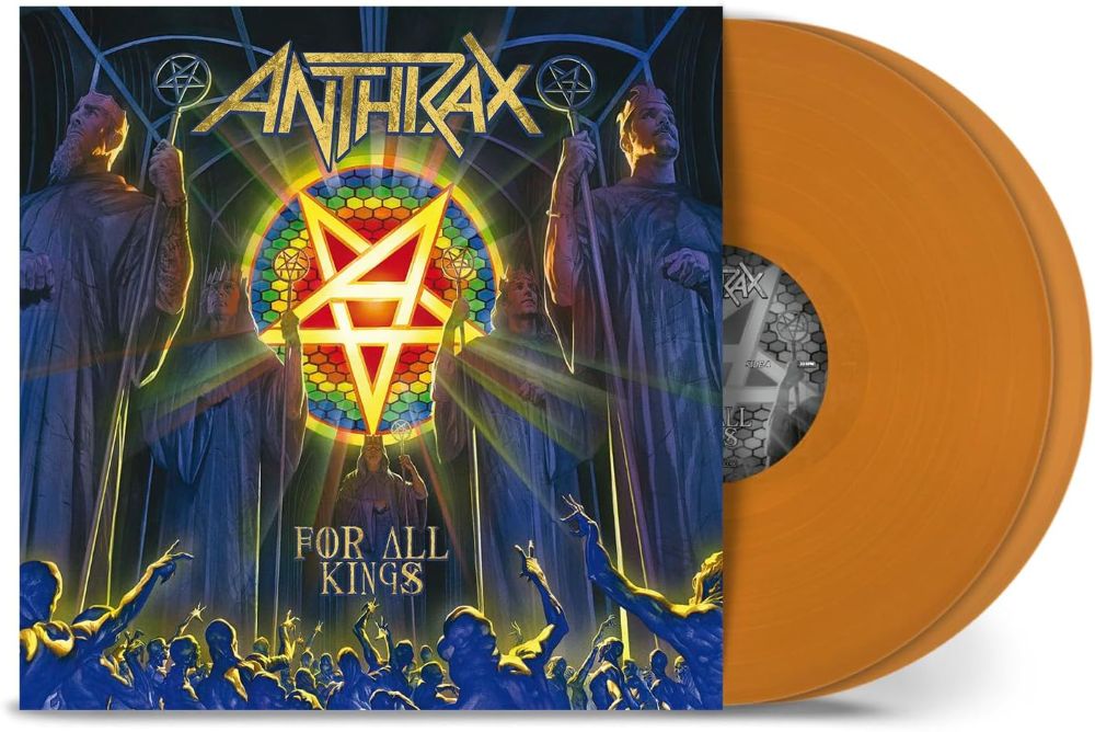 Anthrax For All Kings Vinyl LP Transparent Orange Colour Due Out 24/01/25