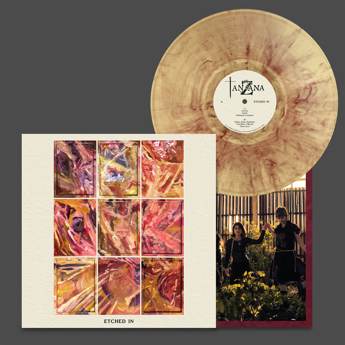 Tanzana Etched In Vinyl LP  Cream & Burgundy Colour Due Out 09/10/26