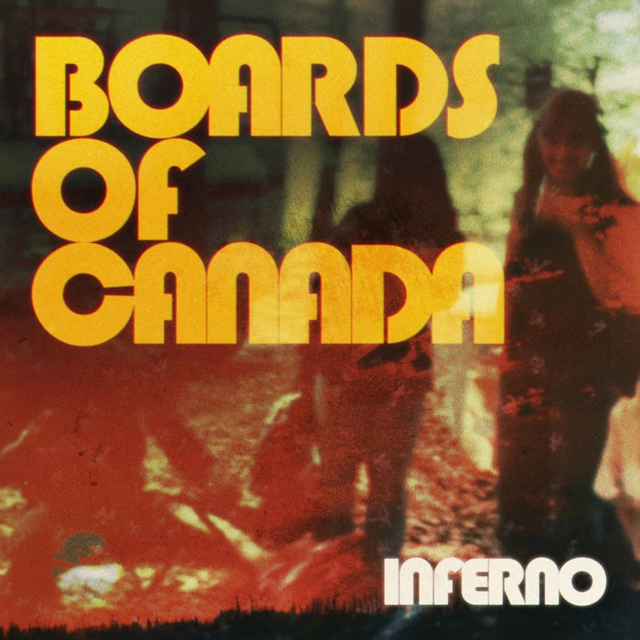 Boards Of Canada Inferno Vinyl LP Transparent Red