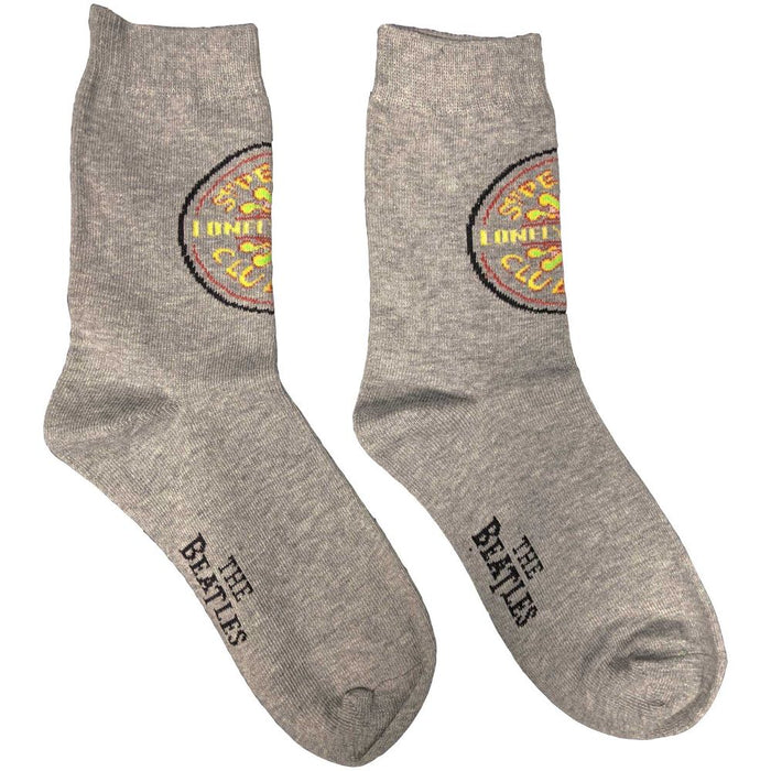 The Beatles Ladies Ankle Socks: Sgt Pepper (Uk Size 4 - 7)