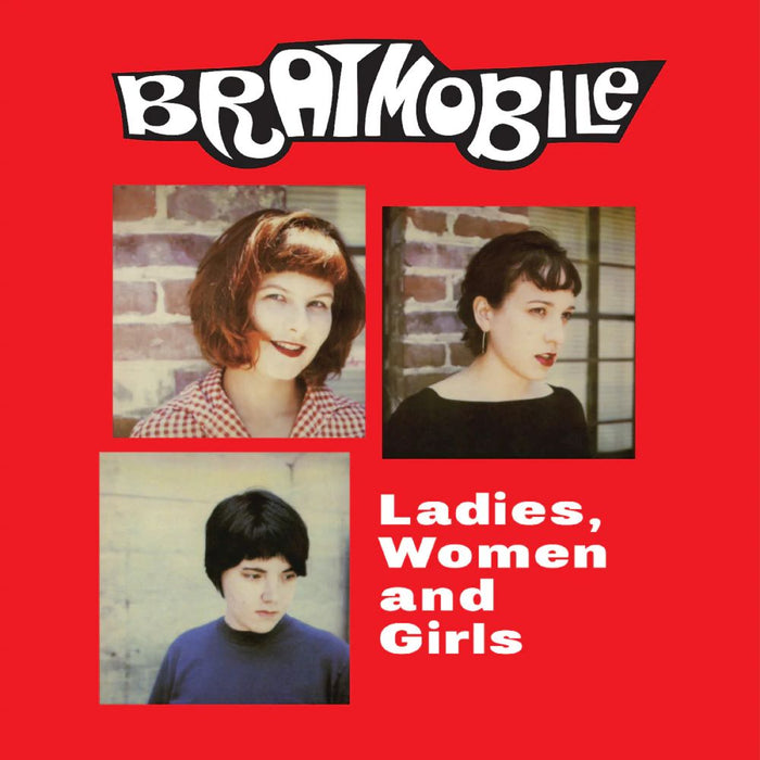 Bratmobile Ladies, Women and Girls Vinyl LP Red Colour 2024