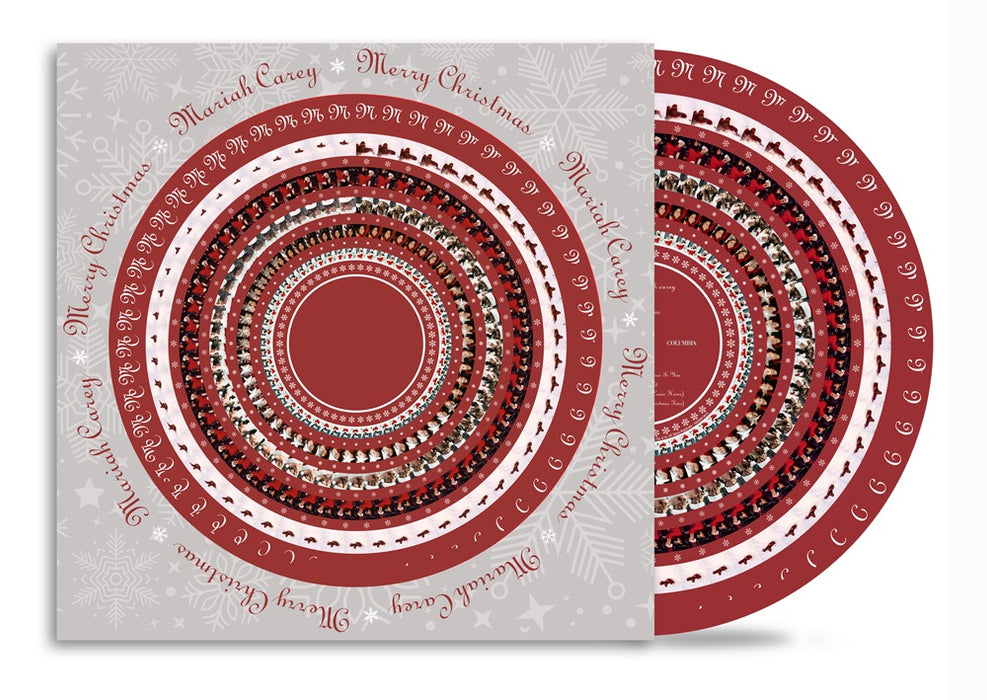 Mariah Carey Merry Christmas (30th Anniversary) Zoetrope LP 2024