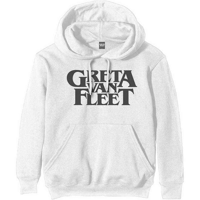 Greta Van Fleet White Medium Hoodie