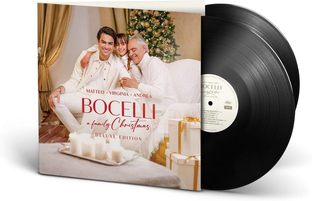 Andrea Bocelli A Family Christmas (Deluxe Edition) Vinyl LP 2023