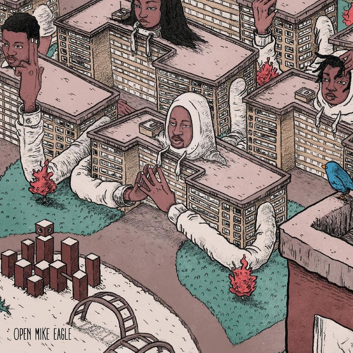 Open Mike Eagle Brick Body Kids Still Daydream LP Brick Red & Cream Vinyl LP 2023