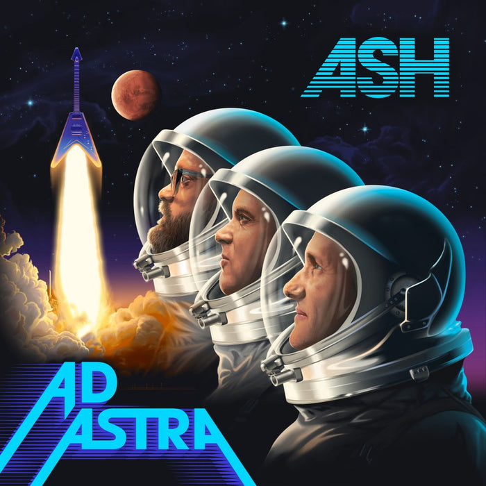 Ash Ad Astra Vinyl LP Indies Transparent Mars Red Colour 2025