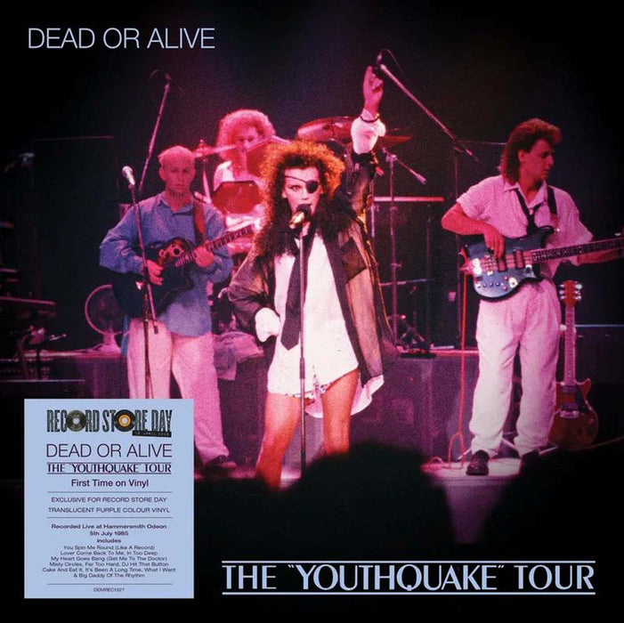 Dead Or Alive Youthquake Tour Vinyl LP Transparent Purple Colour RSD 2026