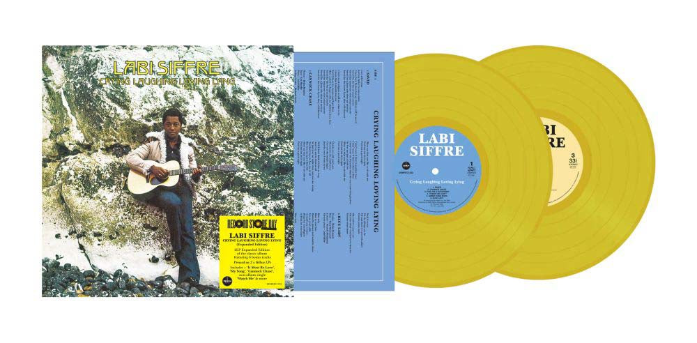 Labi Siffre Crying Laughing Loving Lying Expanded Edition Vinyl LP Yellow Colour RSD 2026