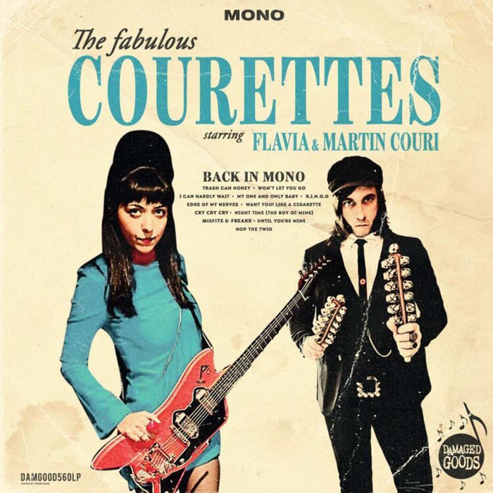 The Courettes Back In Mono Vinyl LP Picture Disc 2025