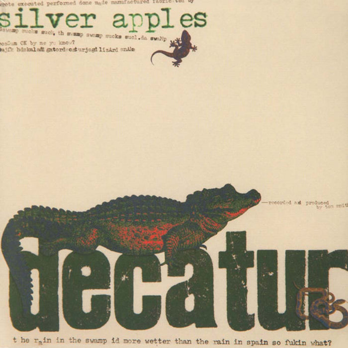 Silver Apples Decatur White & Green Vinyl LP 2016